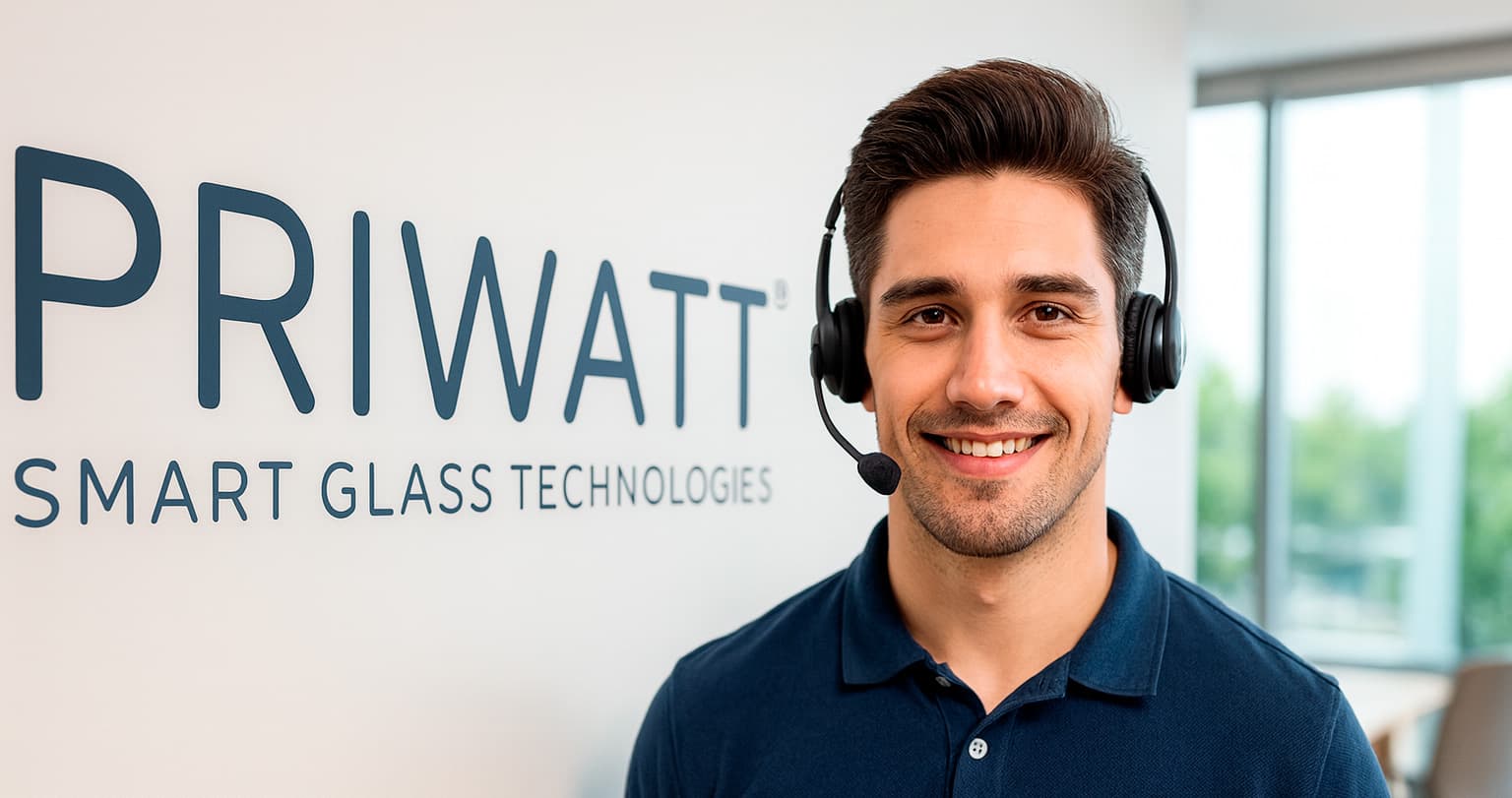 A PriWatt technical representative at the Pompano Beach office