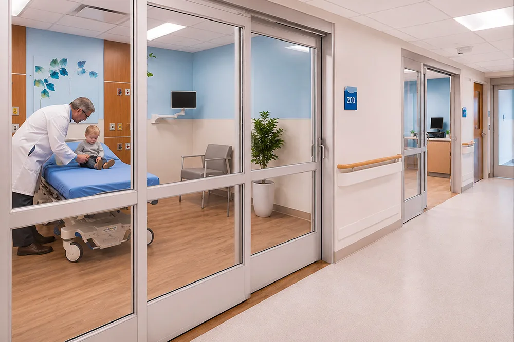 Pediatric Care Rooms — privacy