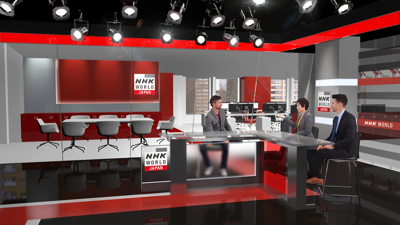 PriWatt Film for the first US-based NHK World Japan-News Studio