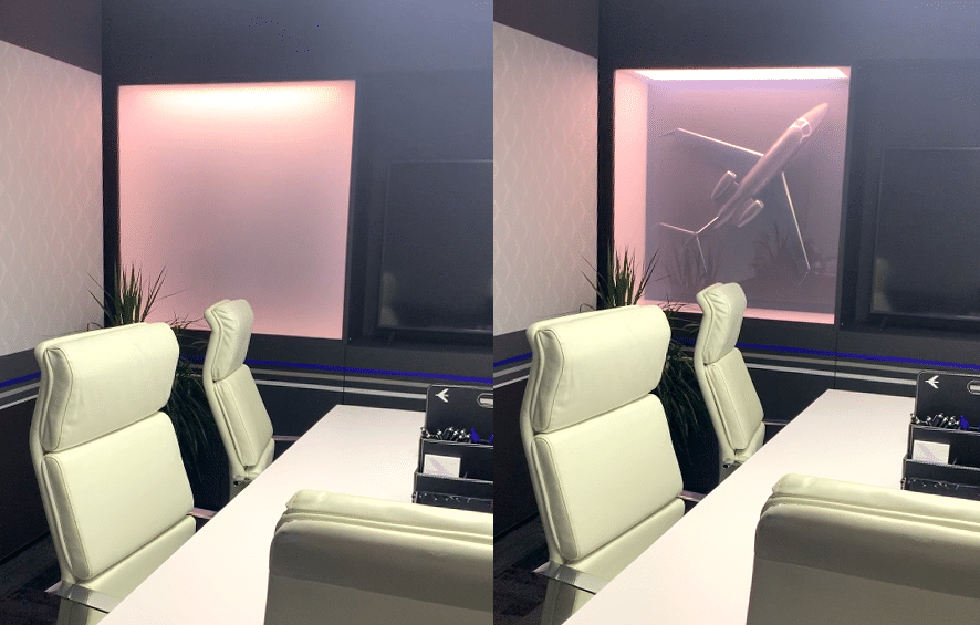 PriWatt® Glass Switchable Privacy at Las Vegas exhibition
